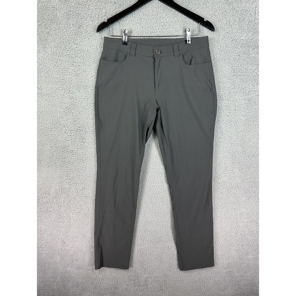 Eddie Bauer Pants Womens 8 Straight Stretch Nylon Hiking Outdoor Camping Rugby - Picture 2 of 13